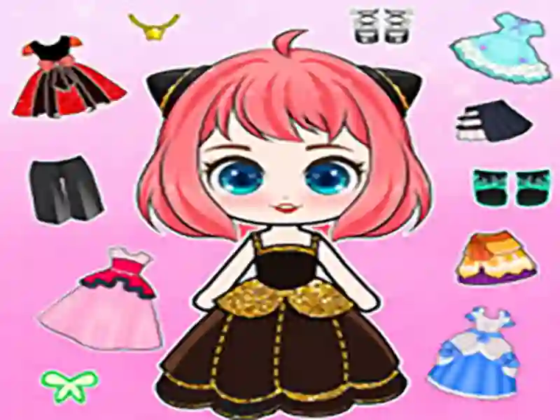 Joc Chibi Doll Dress Up DIY en línia