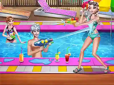 Joc Sisters Pool Party en línia