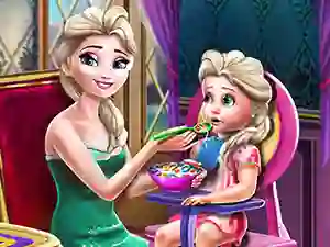 Joc Ice Queen Toddler Feed en línia