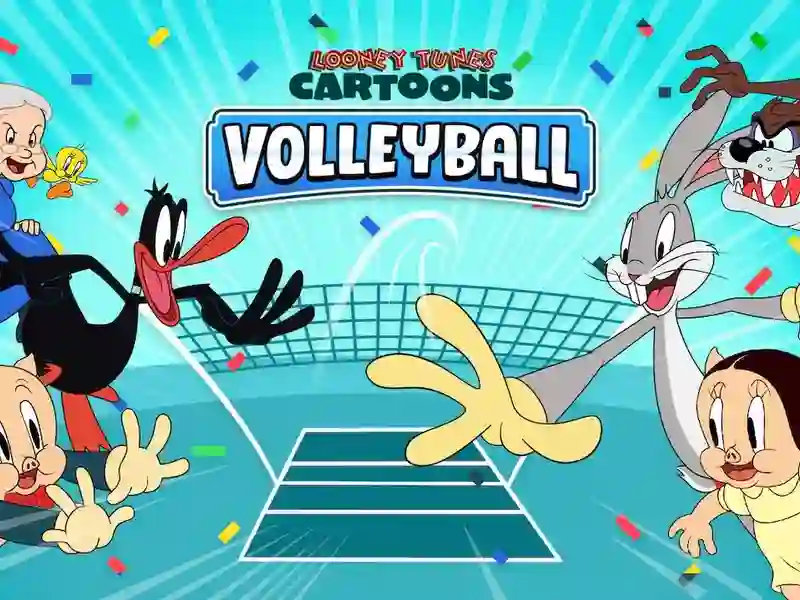 Joc Looney Tunes Cartoons Volleyball en línia
