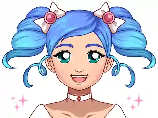 Joc Kawaii Magical Girl Dress Up Game en línia