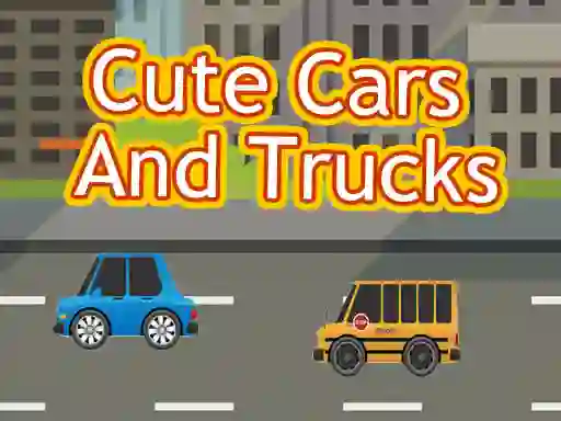 Joc Cute Cars and Trucks en línia