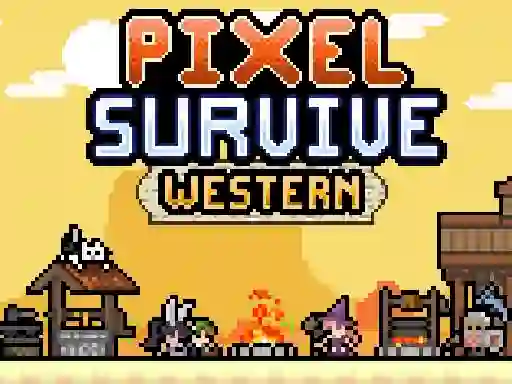 Joc Pixel Survive Western en línia
