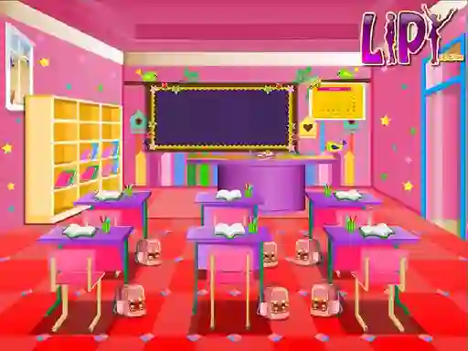 Joc Kids Cassroom Decoration en línia