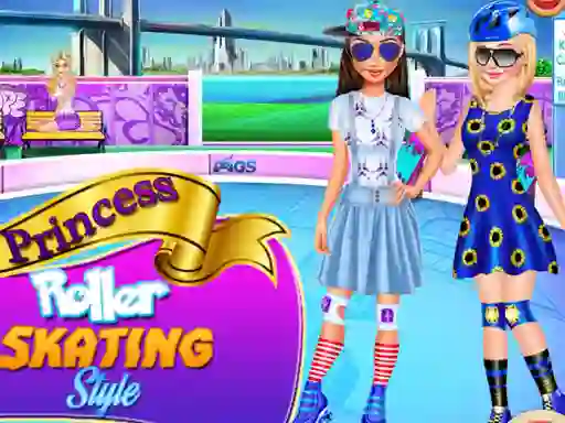 Joc Princess Roller Skating Style en línia
