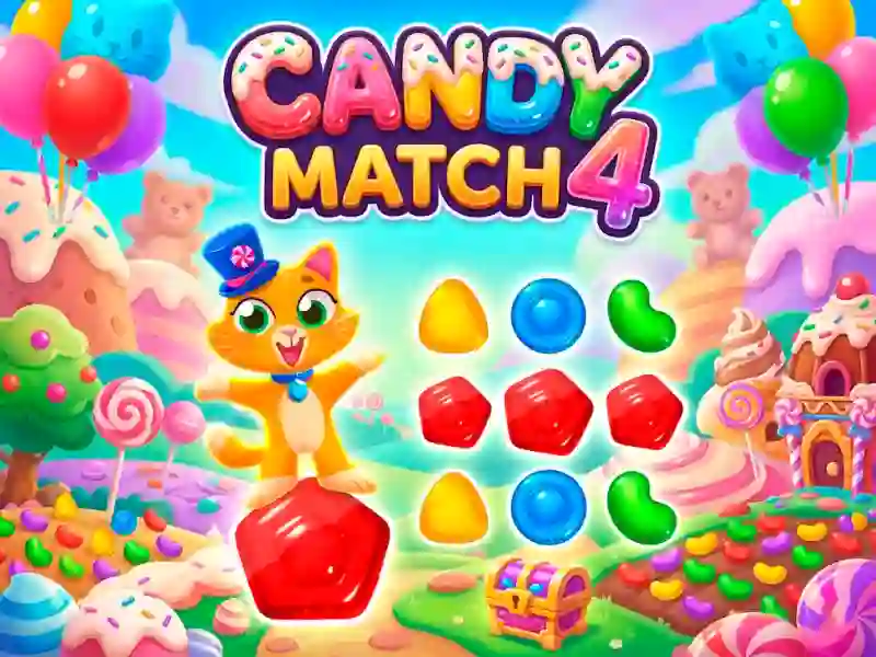 Joc Candy Match 4 en línia