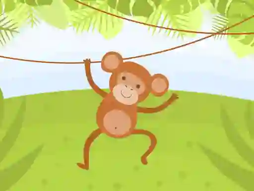 Joc Funny Monkeys Coloring en línia