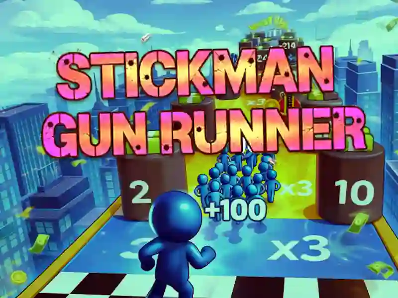 Joc Stickman Gun Runner en línia