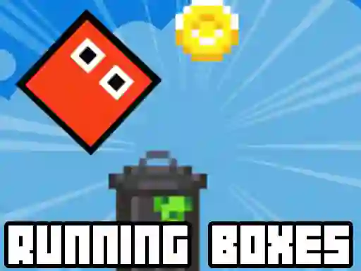 Joc Retro Running Boxes en línia