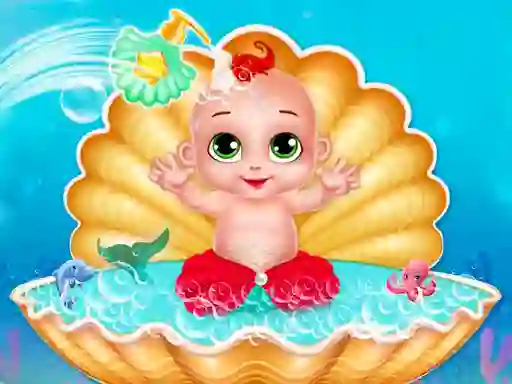 Joc Mermaid Baby Care en línia