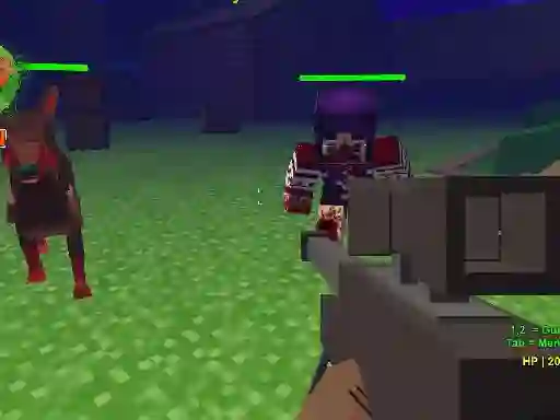 Joc Pixel Zombie Suvival Toonfare en línia