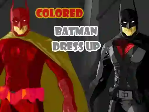 Joc Colored Batman Dress Up en línia