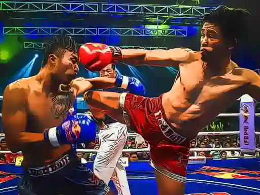 Joc MuayThai Fighters Jigsaw en línia