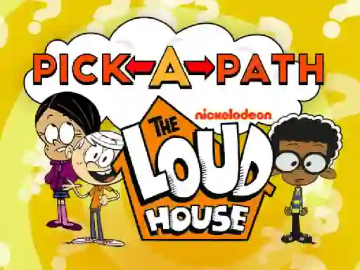 Joc The Loud House Pick-a-Path en línia