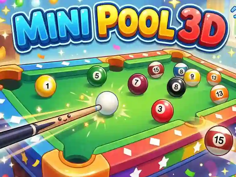 Joc Mini Pool 3D en línia