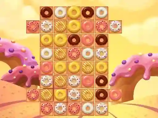 Joc Donuts Match 3 en línia