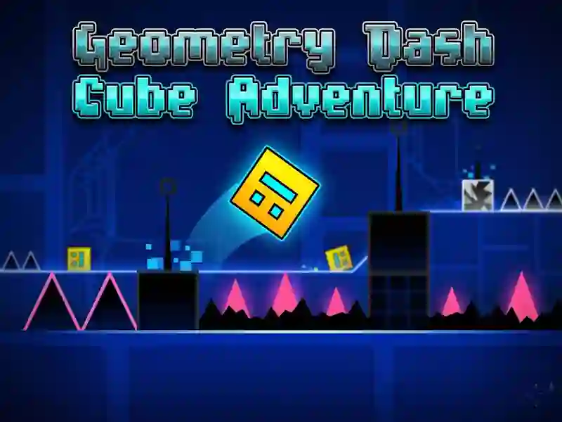Joc Geometry Dash Cube Adventure en línia