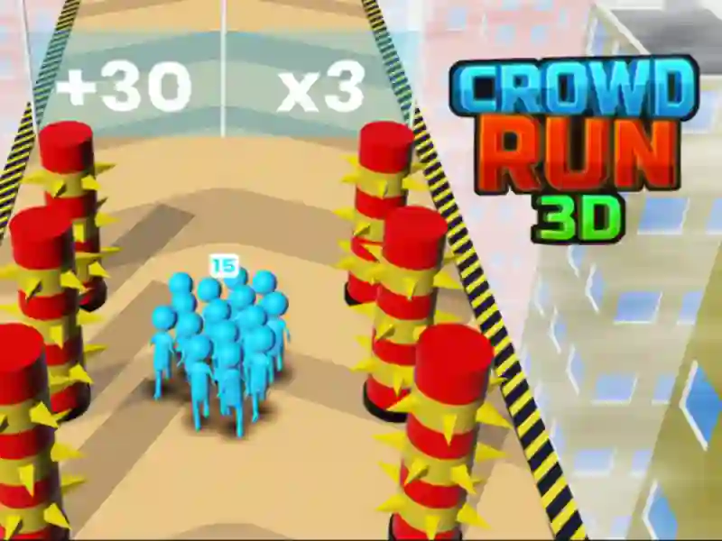 Joc Crowd Run 3D en línia