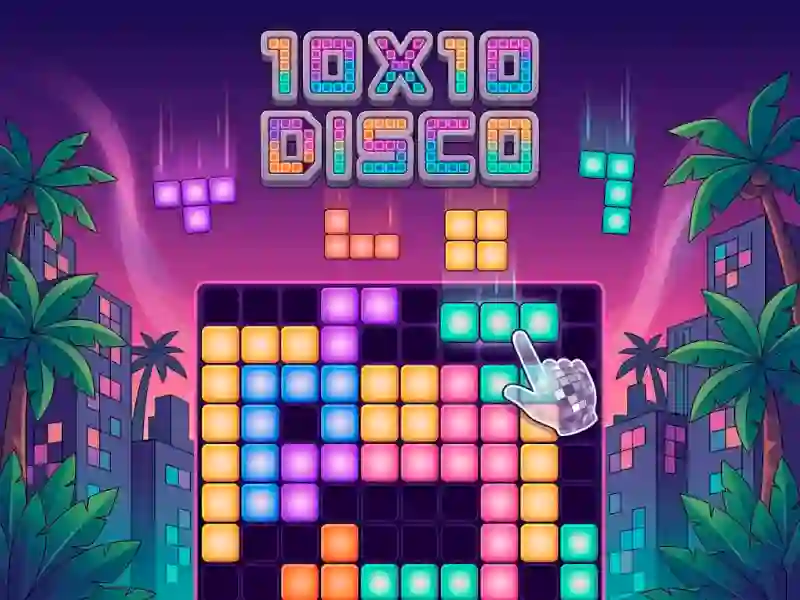 Joc 10x10 Disco en línia