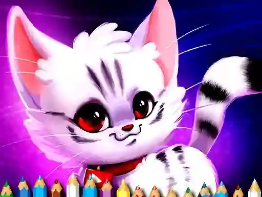 Joc Cute Kitty Coloring en línia