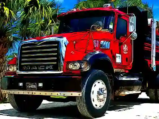 Joc American Trucks Jigsaw en línia