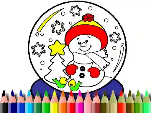 Joc Back To School: Christmas Coloring Book en línia