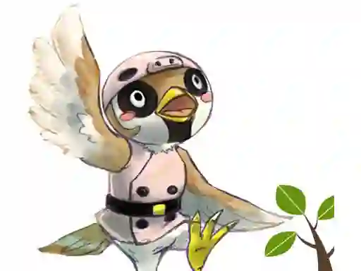 Joc Sparrow Flappy en línia