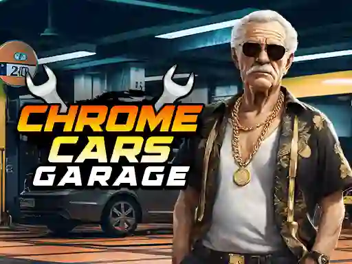Joc Chrome Cars Garage en línia
