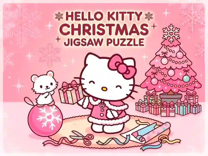 Joc Hello Kitty Christmas Jigsaw Puzzle en línia