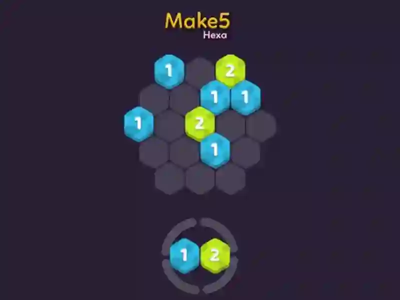 Joc Make 5 Hexa en línia