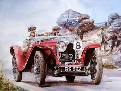Joc Vintage Cars Puzzle en línia