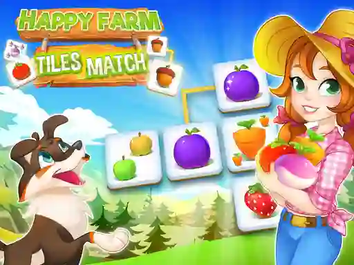 Joc Happy Farm Tiles Match en línia