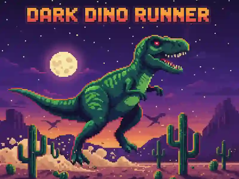 Joc Dark Dino Runner en línia