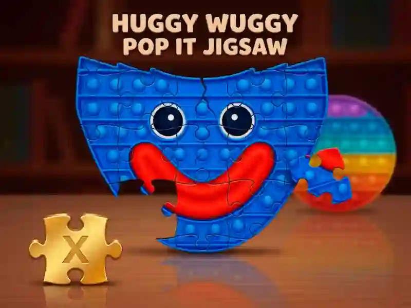 Joc Huggy Wuggy Pop It Jigsaw en línia