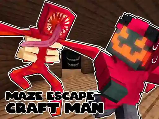 Joc Maze Escape: Craft Man en línia