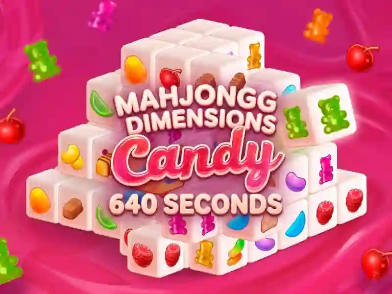 Joc Mahjongg Dimensions Candy 640 seconds en línia