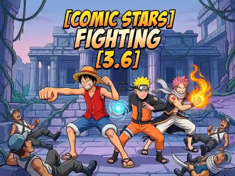 Joc Comic Stars Fighting 3.6 en línia