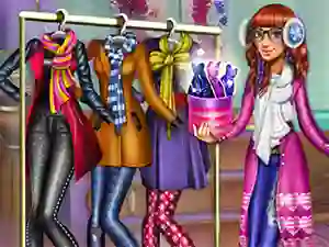 Joc Tris Winter Fashion Dolly Dress Up en línia