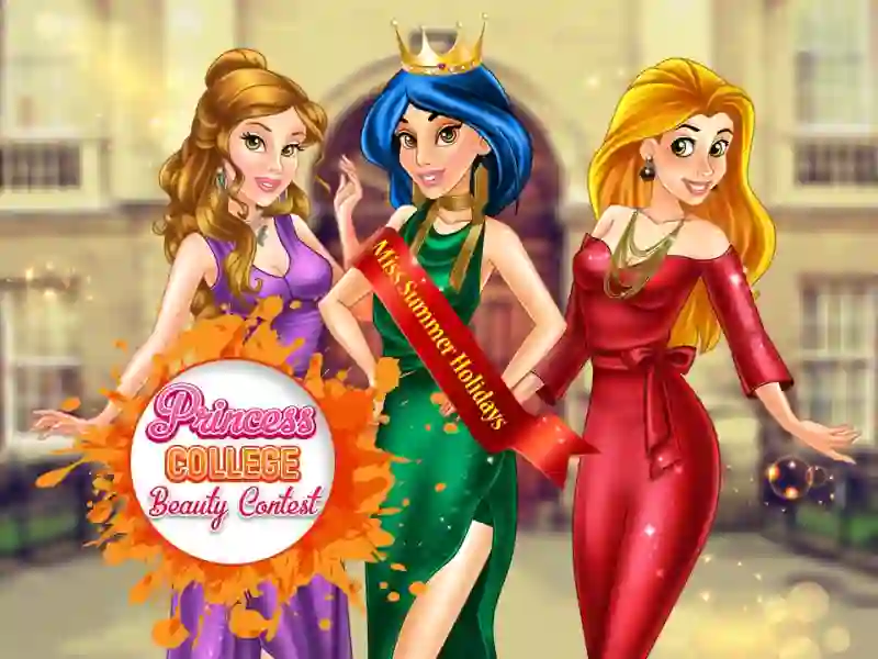 Joc Princess College Beauty Contest en línia