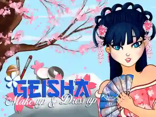 Joc Geisha make up and dress up en línia