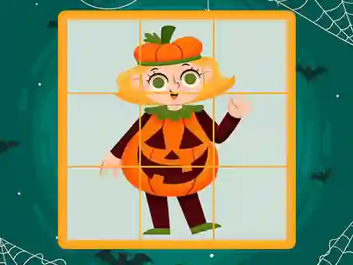 Joc Halloween Puzzles en línia
