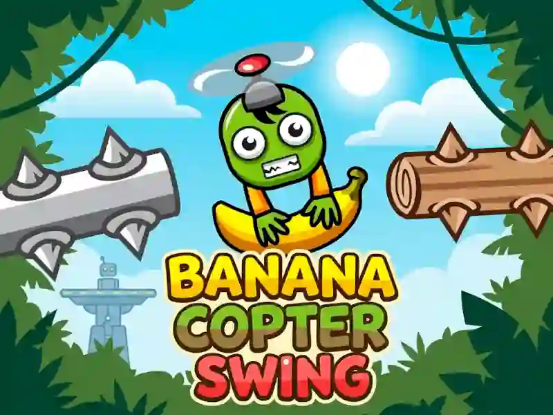 Joc Banana Copter Swing en línia