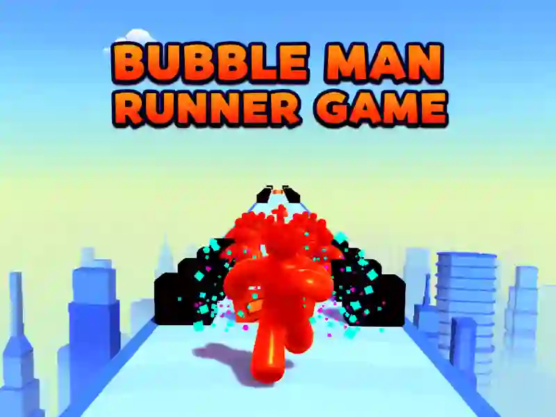 Joc Bubble Man Runner Game en línia