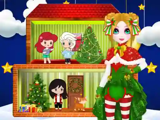 Joc Christmas Puppet Princess House en línia