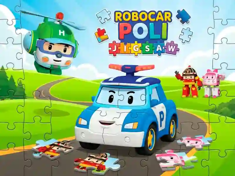 Joc Robocar Poli Jigsaw en línia