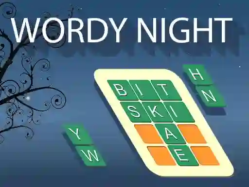 Joc Wordy Night en línia