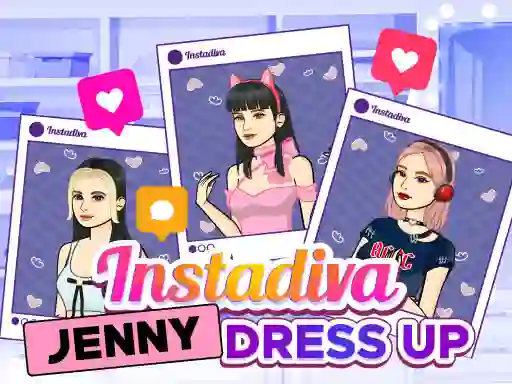 Joc Instadiva Jenny Dress Up en línia