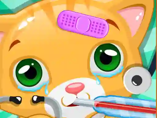 Joc Little Cat Doctor en línia
