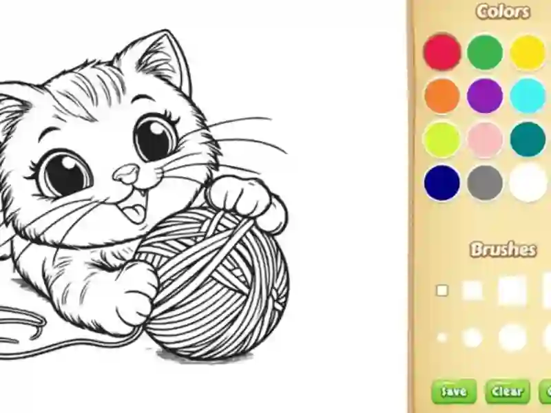 Joc Cat Coloring Book en línia