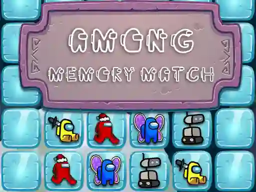 Joc Among Memory Match en línia